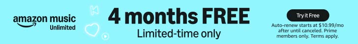 4 Months Free Amazon Unlimited