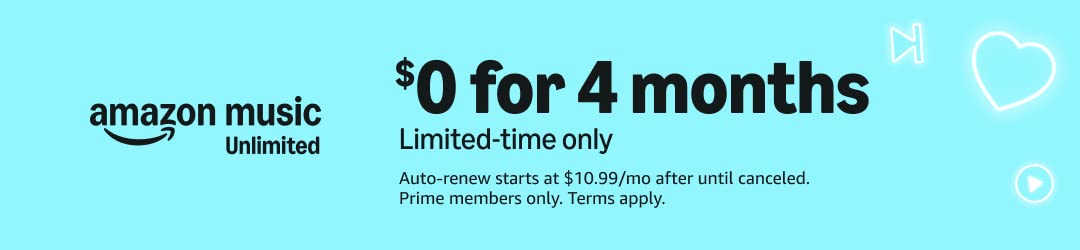 Amazon Music Unlimited Offer