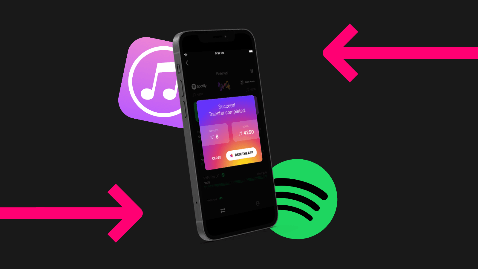 Apple Music to Spotify