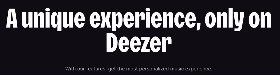 Exploring Deezer's Coolest Features