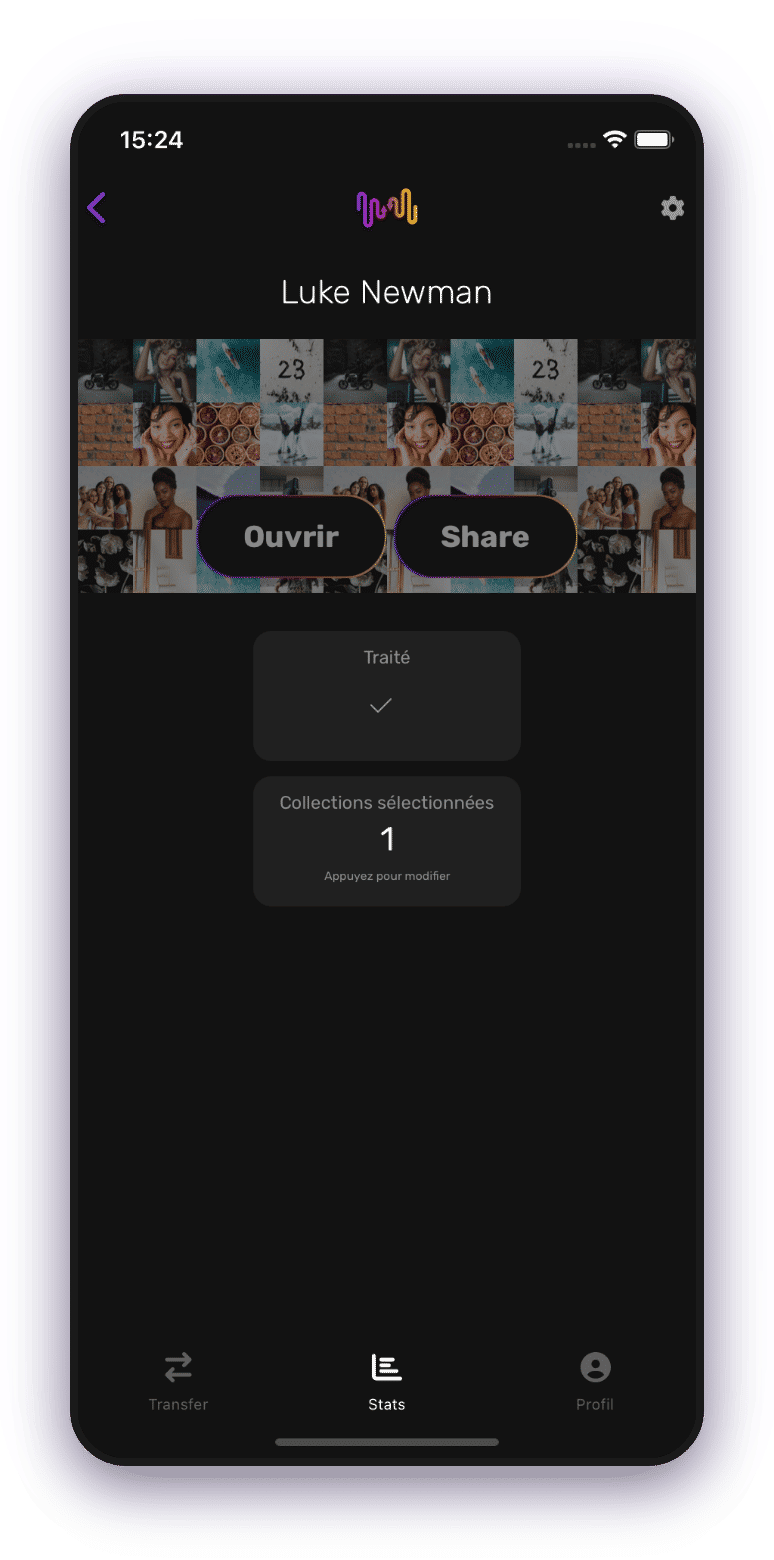 Sélectionnez votre service de musique