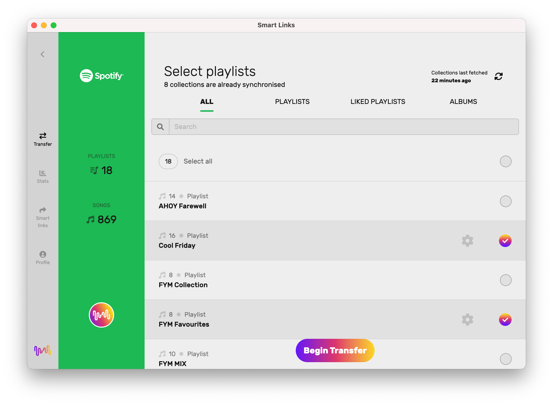 select-playlists
